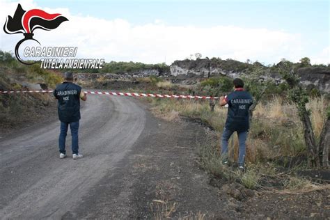 Ambiente Carabinieri Del Noe Di Catania Sequestrano Cava Abusiva Di