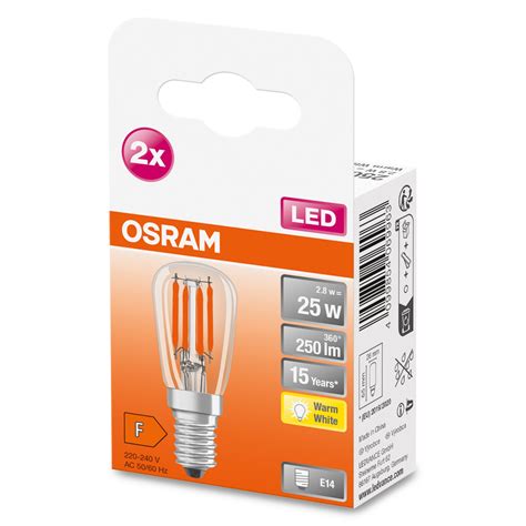 Set Becuri Led Osram T Filament E W W Lm Lumina