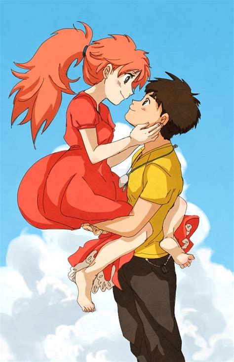 Grown Up Ponyo And Sosuke Ponyo Anime Kawaii Anime Manga Anime Studio