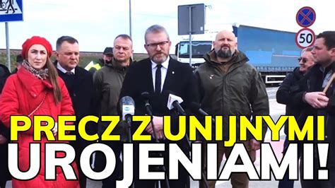 Grzegorz Brαun w Medyce STOP ULEGŁOŚCI EUROKOŁCHOZOWI PRECZ Z