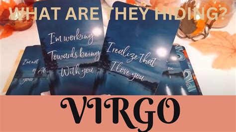 Virgo ♍💖theyve Been Falling For You🤯💖holding Back Out Of Fear💖virgo