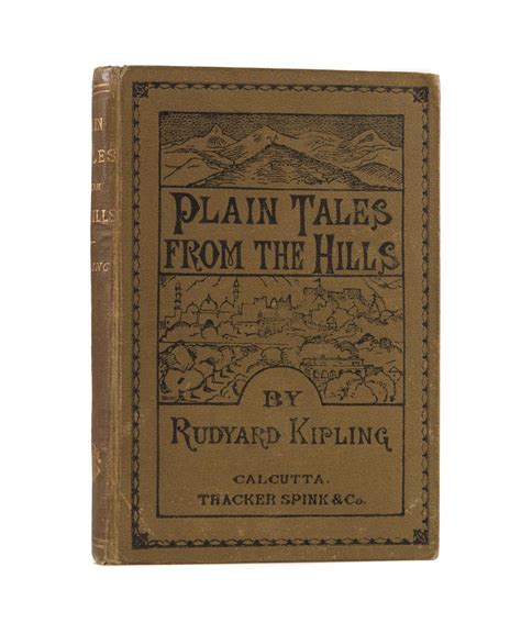 Plain Tales From The Hills By Kipling Rudyard Maggs Bros Ltd