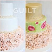 Simple Sweet Decorated Cake By Guilt Desserts Cakesdecor