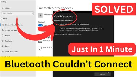 How To Fix Bluetooth Couldn T Connect On Windows Laptop Solve