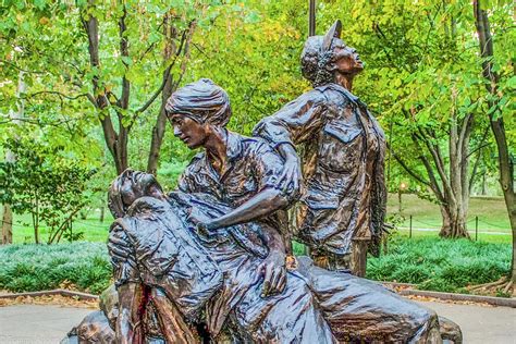 Vietnam Nurses Memorial Photograph by Tommy Anderson - Pixels