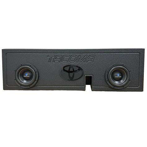 Toyota Tacoma Crew Cab Subwoofer Box Enclosure Woofers