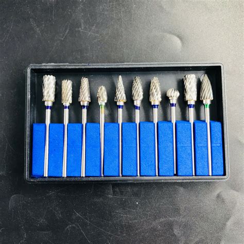 Pcs Set Dental Tungsten Carbide Burs Plaster Alloy Acrylic Drill