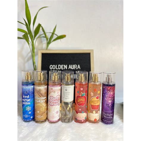 Authentic Ml Bath And Body Works Decants Mist Shopee Philippines