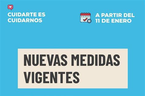 Nuevas Disposiciones Para La Provincia A Partir Del Lunes 11 De Enero