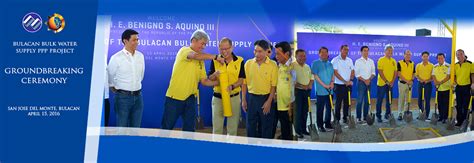 President Aquino Breaks Ground For Bulacan Bulk Ppp Ppp Center