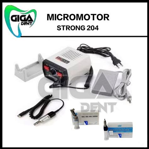 Jual Micromotor Strong Mahasiswa Set Lengkap Shopee Indonesia