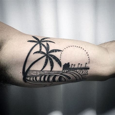 Surfing Tattoo Ideas Photos