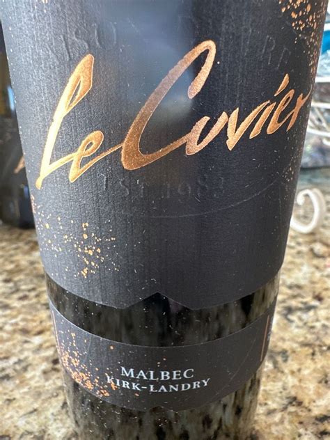 2020 Le Cuvíer Malbec USA California Central Coast Paso Robles