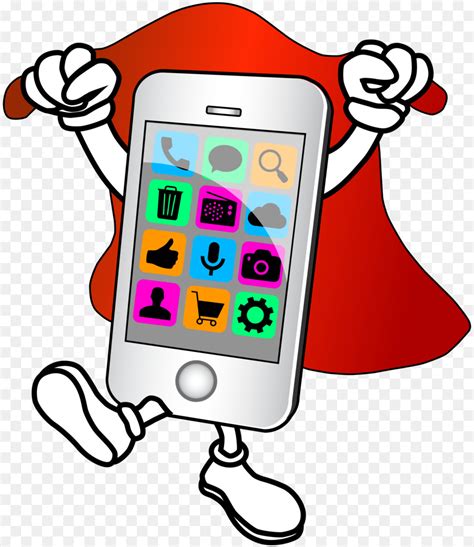 Free Clipart Cell Phone Cartoon Pictures