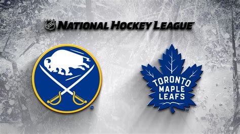 Toronto Maple Leafs Vs Buffalo Sabres