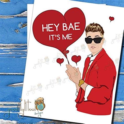 Best Justin Bieber Valentines Day Card