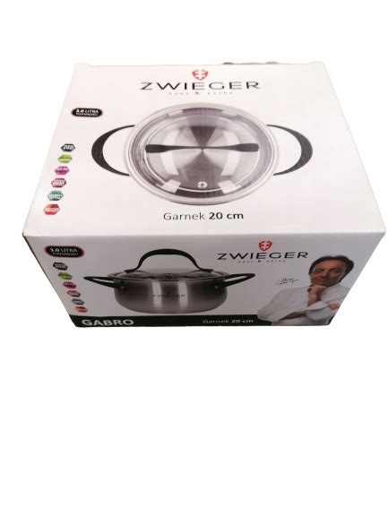 Zwieger Gabro Garnek 20cm z pokrywką 3L 5903357371340 Cena Opinie