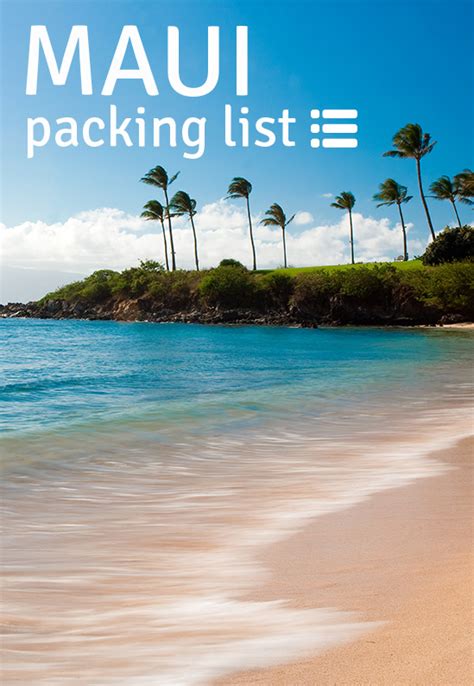 The Ultimate Packing List for Maui - Rose + Gully Travel Guides