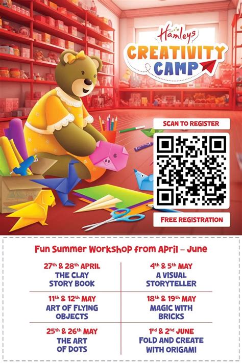 Hamleys Creativity Camp | Events in Delhi NCR | mallsmarket.com