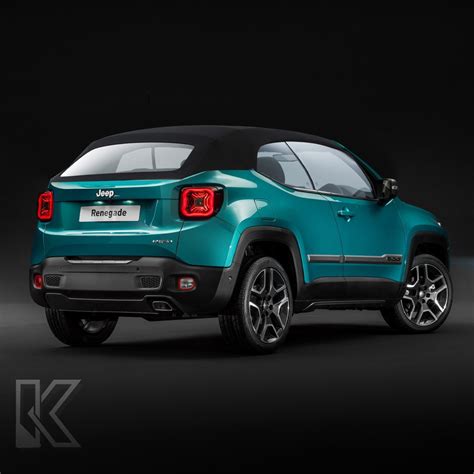 Check Out These Jeep Renegade Cabrio Renders But Dont Let Stellantis