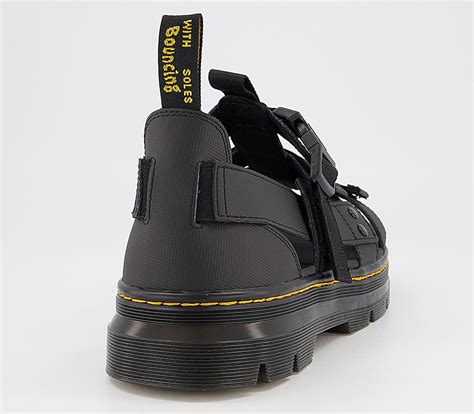 Dr Martens Pearson Sandals Black Mens Sandals