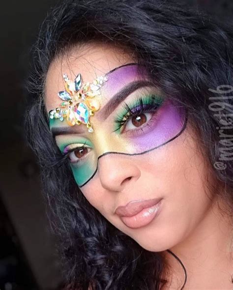 Mardi Gras Makeup Ideas Festival Makeup Ideas Booksy Blog