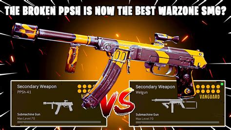 The Broken Ppsh Is Now The Best Warzone Smg Ppsh Vs Welgun