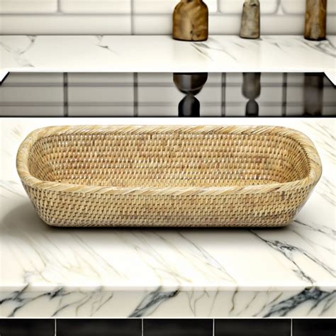 Rattan Island Rattan Square Tissue Box Direct From Asia Manufacturer