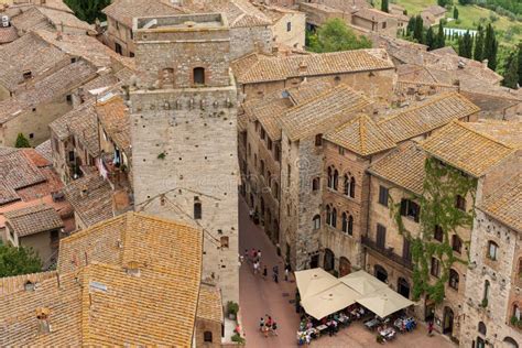 Provincia De San Gimignano De Siena Toscana Italia Imagen De