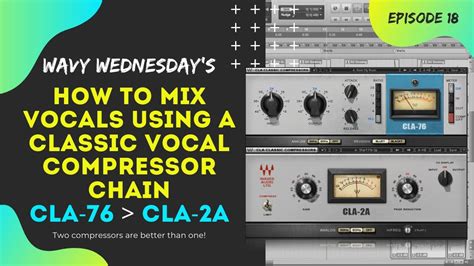 Compressing Rap Vocals With A Classic Two Compressor Chain Stack