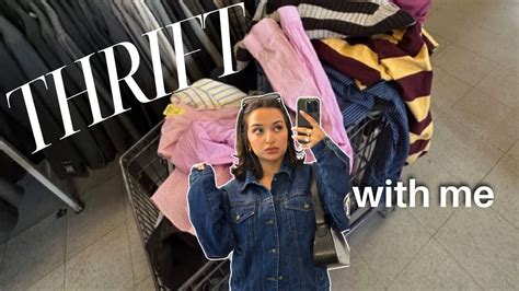 THRIFT WITH ME Spring 2024 Thrift Wishlist Try On Thrift Haul Value