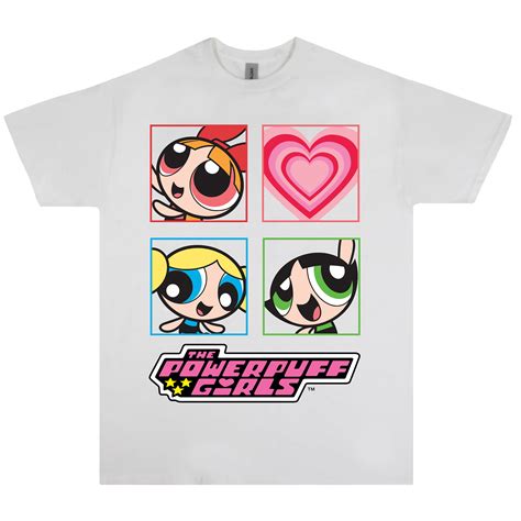 Powerpuff Girls Square Girls Buttercup Blossoms Bubbles Mens And Womens