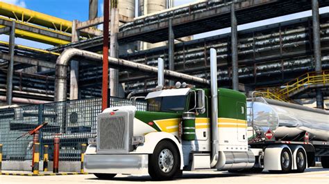 Peterbilt Glider Fuel Tanker American Truck Simulator Game Play Pxn