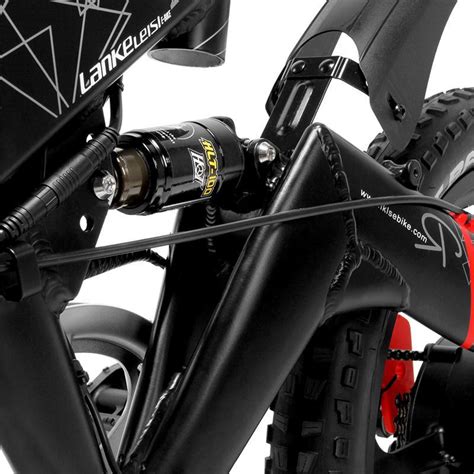 The Lankeleisi G Fitted With Oil Spring Shock Absorbing Front Forks