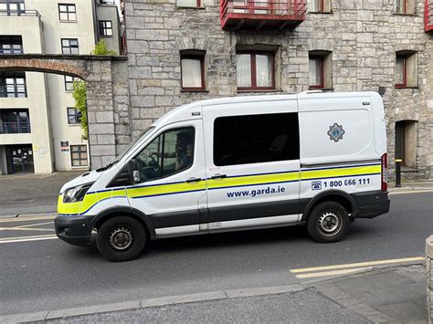 Irish Police Vehicle An Garda Siochana Ford Transit Ennis