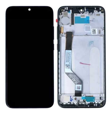 Display Lcd P O Redmi Note 7 Tela Frontal Original C Aro