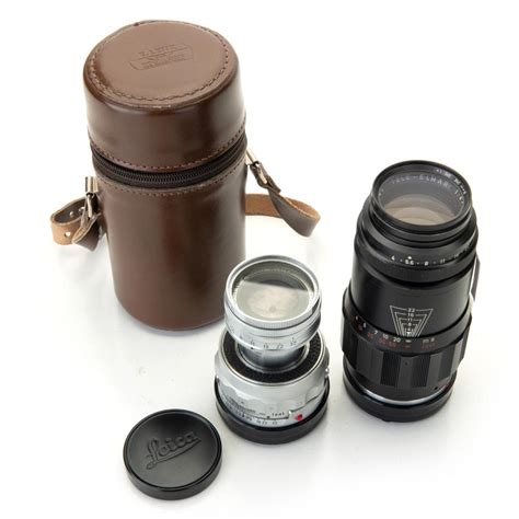 Bid Now: TWO LEICA CAMERA LENSES - April 6, 0123 11:00 AM PDT