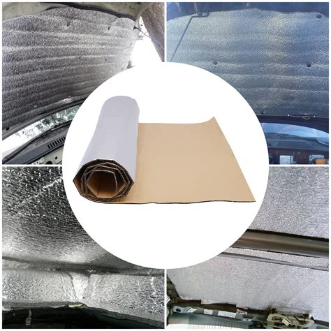 120 X 40 Car Firewall Deadener Roof Heat Sound Shield Insulation