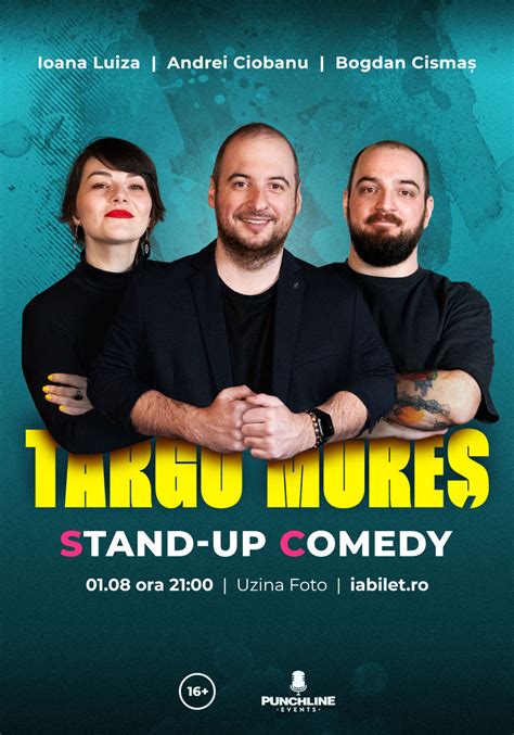 Bilete T Rgu Mure Stand Up Comedy Cu Andrei Ciobanu Ioana Luiza I