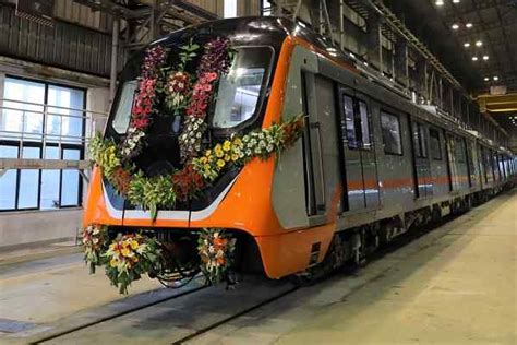 Upmrc Receives First Metro Train From Alstom For Kanpur Metro Rail