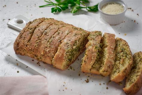 Easy Garlic Butter Ciabatta Bread Shortcut Recipe