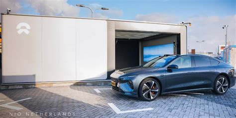 Nio eröffnet zehnte Batteriewechsel Station in Europa electrive net