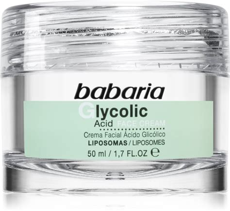 Babaria Glycolic Acid Regenerating Face Cream Night Notino Ie