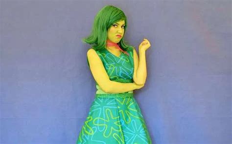 DIY Inside Out Disgust Costume | maskerix.com