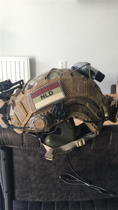 Finished My Airsoft Helmet Setup Rairsoft