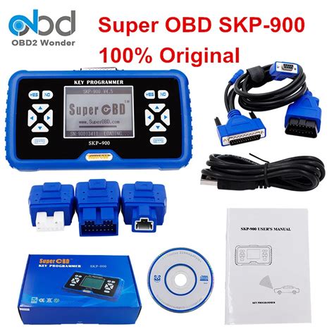 DHL Free Original SuperOBD SKP900 Auto Key Programmer Super OBD SKP 900