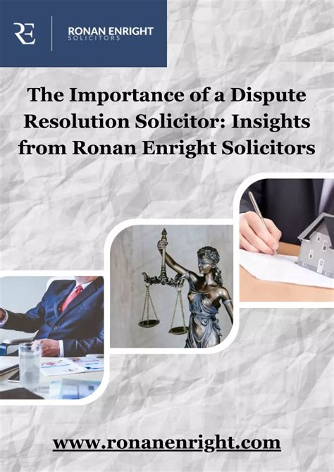 Ppt The Importance Of A Dispute Resolution Solicitor Insights From