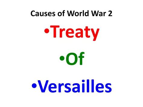 PPT - Causes of World War 2 PowerPoint Presentation, free download - ID ...