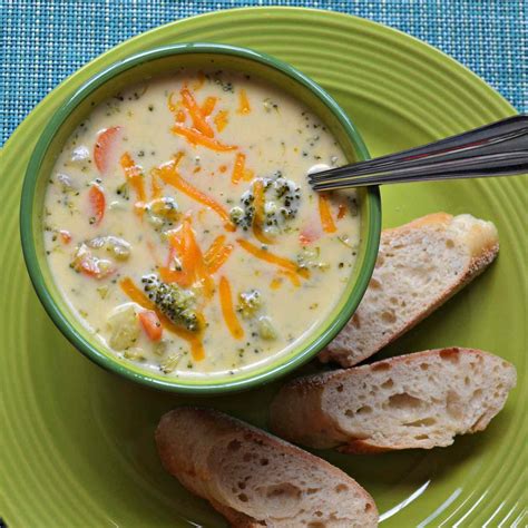 Sandys Homemade Broccoli And Cheddar Soup Recipe