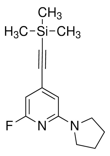 2 Fluoro 6 Pyrrolidin 1 Yl 4 Trimethylsilyl Ethynyl Pyridine